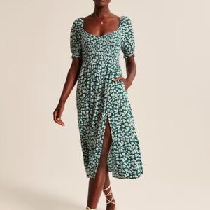 A&F Floral Midi Dress